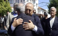 Ceyhun Bayramov Çavuşoğlunun atasının yas mərasimində - Foto