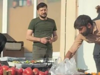 Bakıda Zelenskinin oxşarı tapıldı