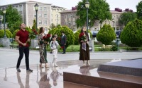 Leyla Əliyeva və Arzu Əliyeva Naxçıvana səfər ediblər - Fotolar