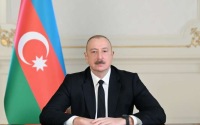 İlham Əliyev konfrans iştirakçılarına müraciət etdi