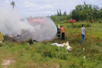 Polis helikopteri qəzaya uğradı: ÖLƏNLƏR VAR