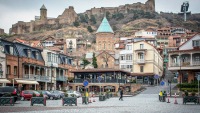 Tiflisin mərkəzində atışma baş verib