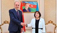 Sahibə Qafarova Numan Kurtulmuşu təbrik etdi