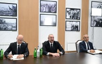 İlham Əliyev Mingəçevirdə daha bir qəbul keçirdi - Fotolar