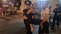 Sumqayıtda güclü yanğında 22 nəfər təxliyyə edilib-YENİLƏNİB-VİDEO