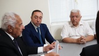 Sumqayıtda məhəllə komitələrinin seçiləcək yeni nümayəndələri ilə görüş olub– Bələdiyyə sədri Adil Xudadatovun iştirakı ilə şəhər Ağsaqqallar Şurasında geniş görüş keçirilib-FOTOLAR